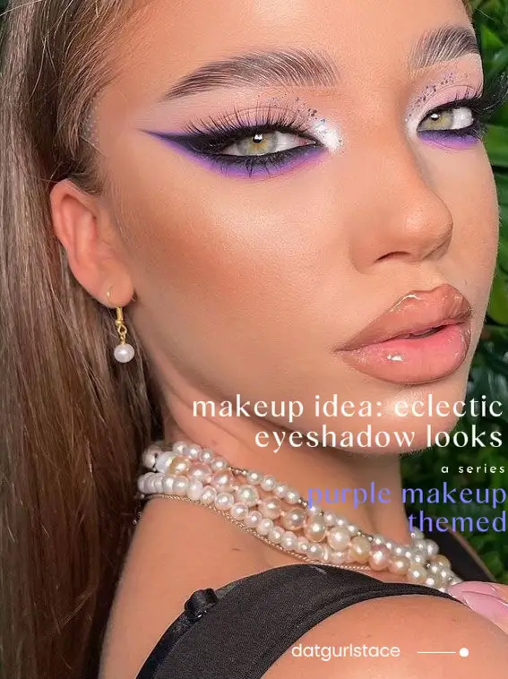 Lilac Makeup Idea