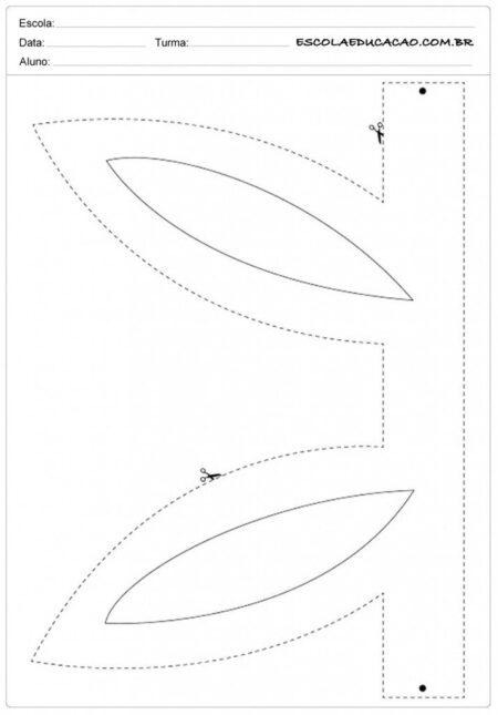 Orelhas de Coelho para Imprimir