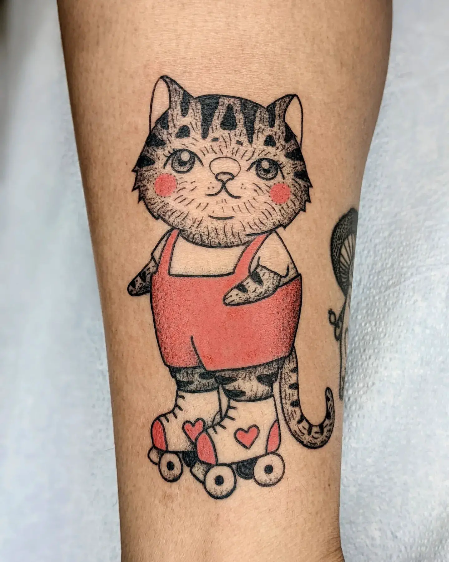 cat tattoo