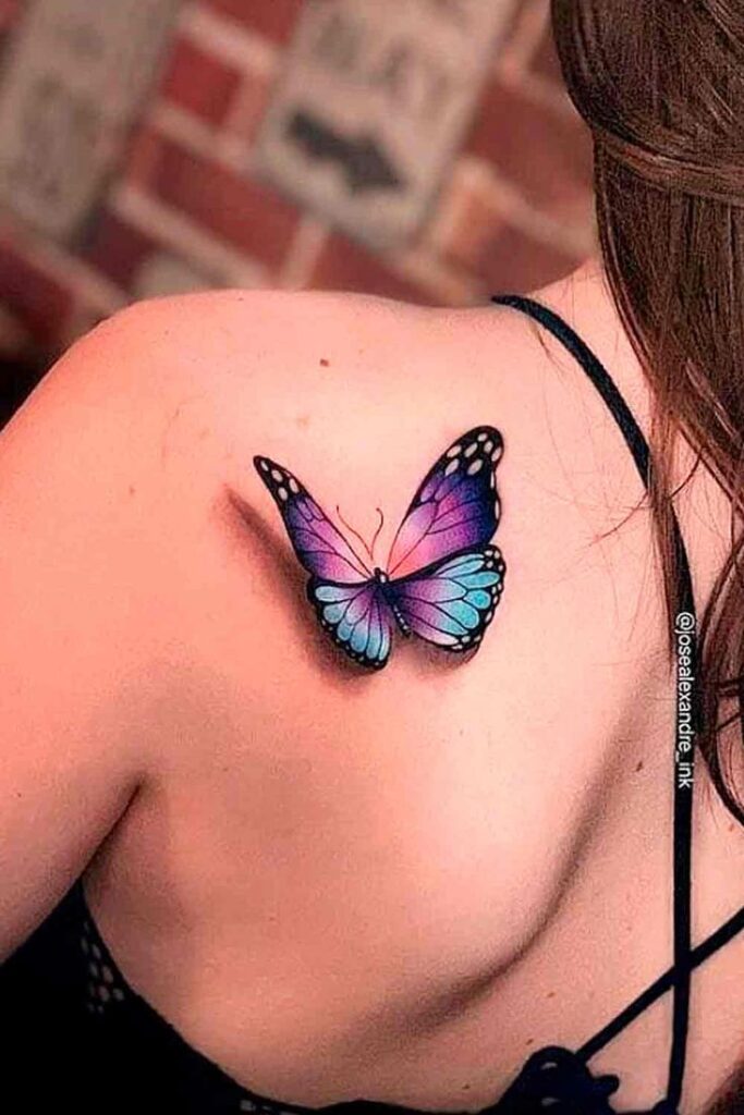 Tatuagem De Borboleta