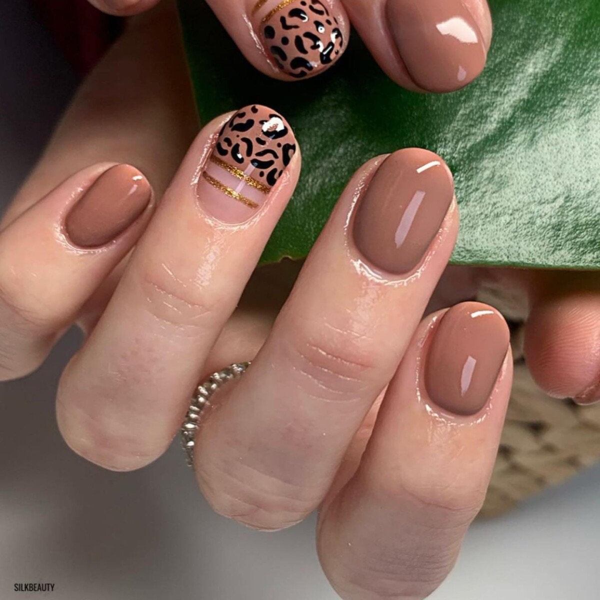 Unha Decorada Animal Print