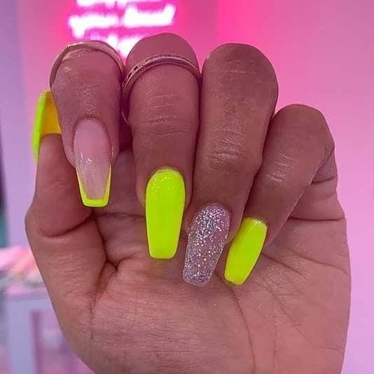 Unhas Neon