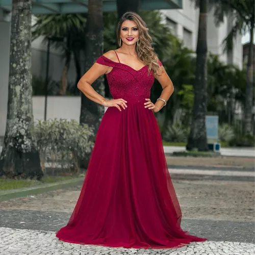 Vestido Vermelho Para Madrinhas E Formaturas