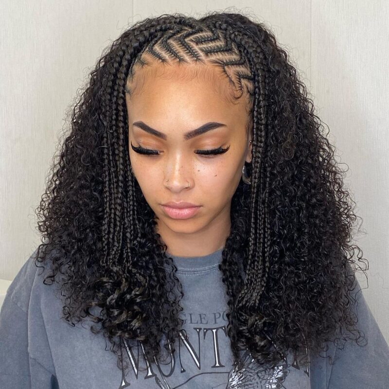 braids for curly hair