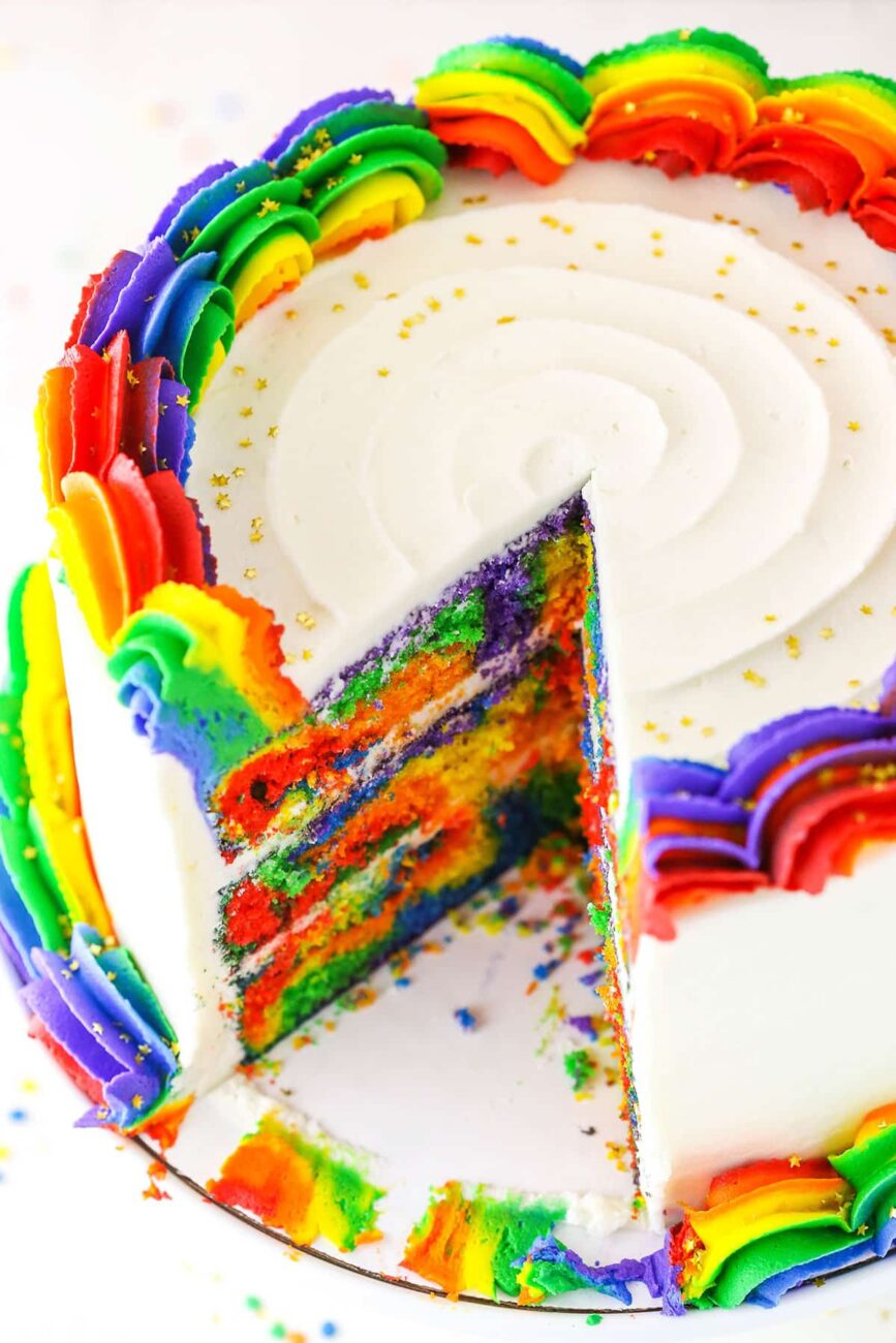 Rainbow cake