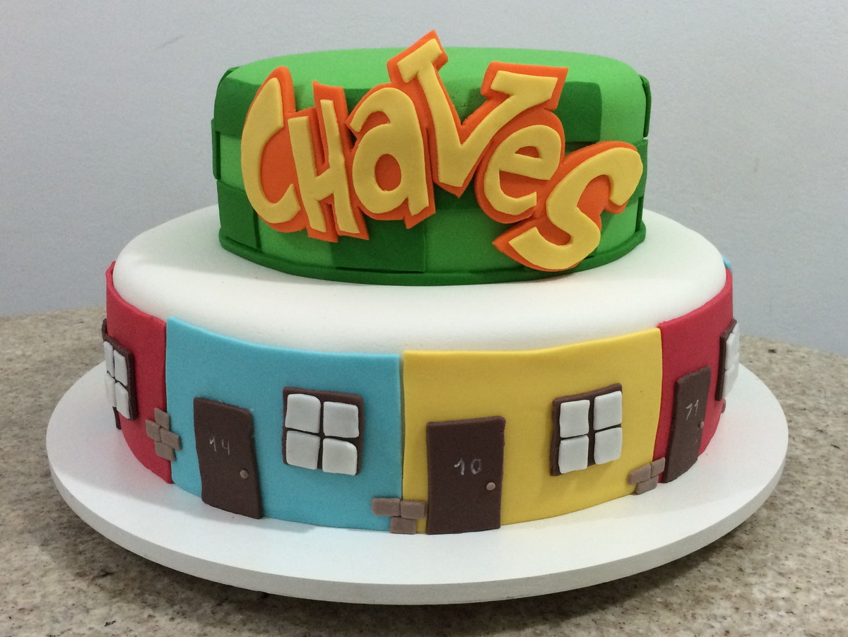 Bolo Decorado Chaves