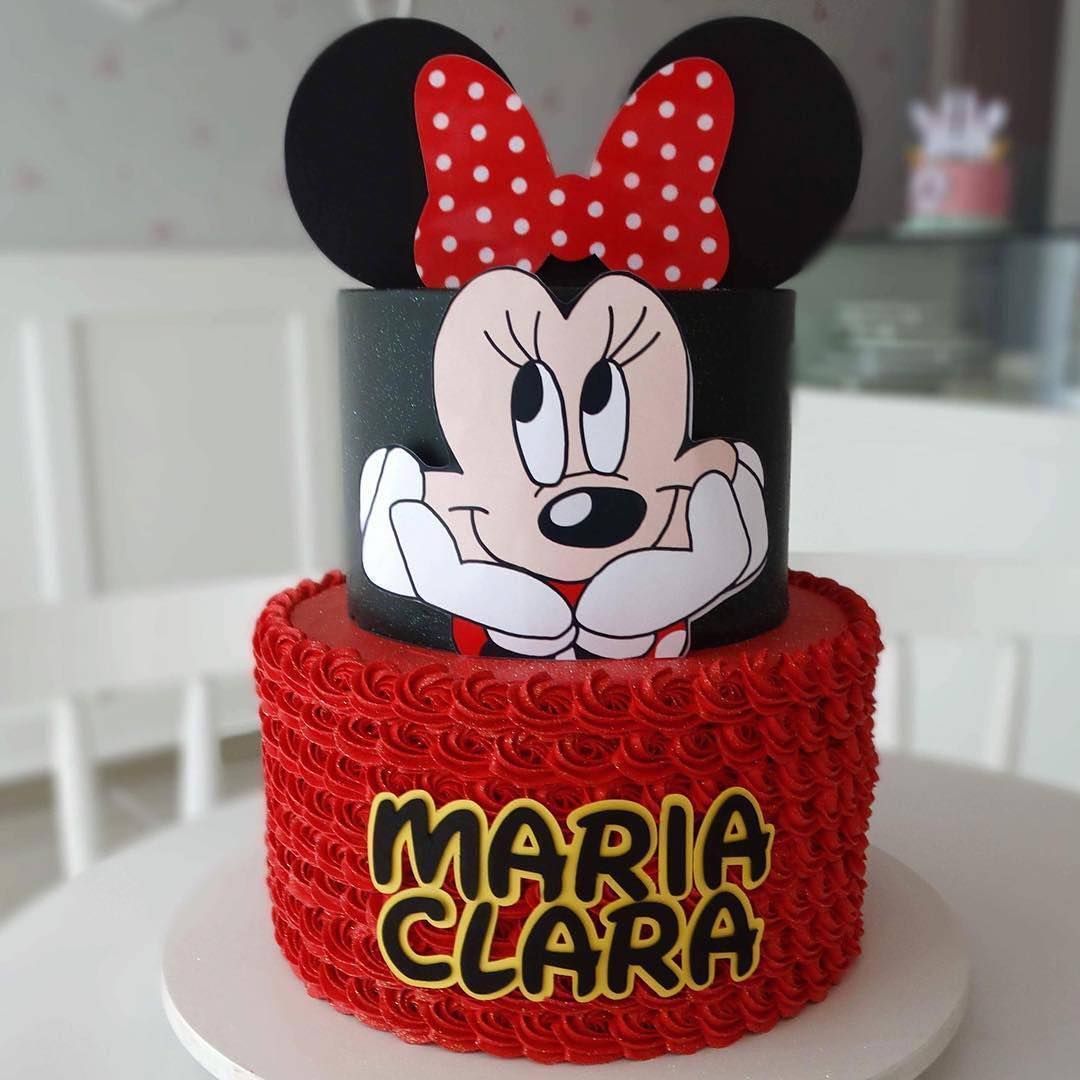 Bolo Decorado Minnie