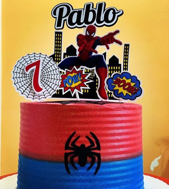 Bolo Do Homem Aranha