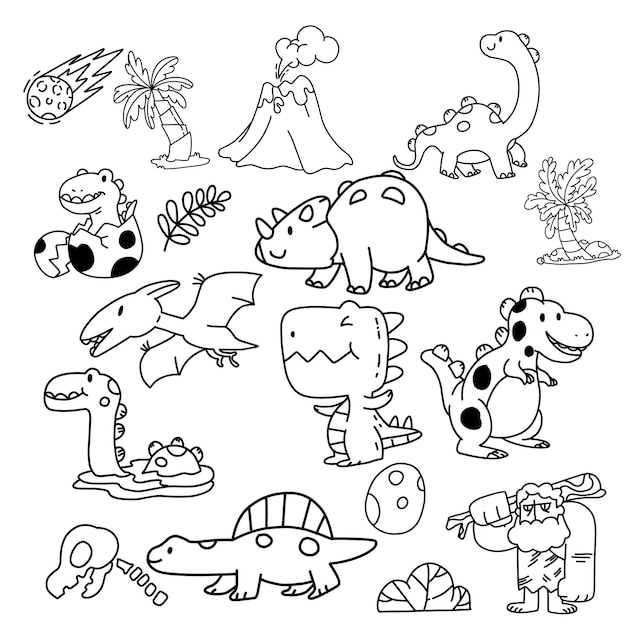 desenho-para-colorir-dinossauro