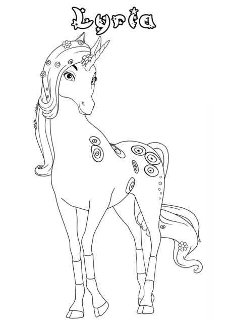 desenho-para-colorir-unicornio