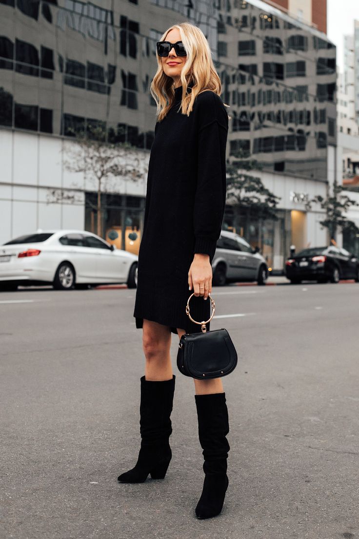 Fashion Look with Medium And Slouchy Boots