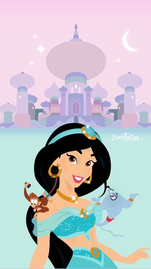 papel-de-parece-para-celular-aladdin-e-jasmine