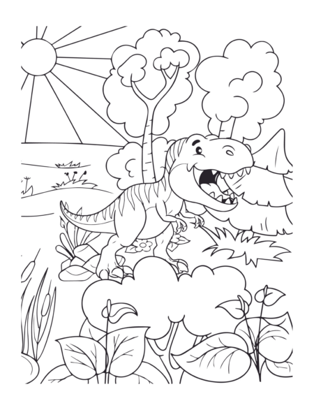 desenho-para-colorir-dinossauro