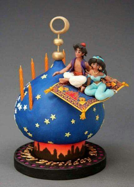 Bolo Decorado Aladdin