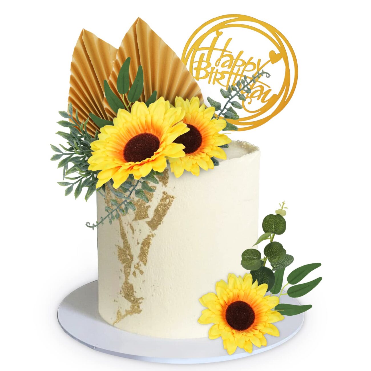 Sunflower Decorated Cake