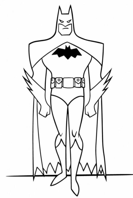 desenho-para-colorir-batman