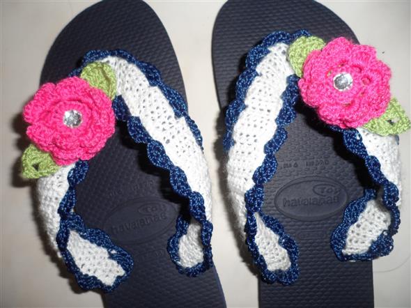 Ideias De Chinelo De Croche