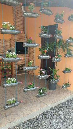 Jardim Vertical Com Garrafa Pet