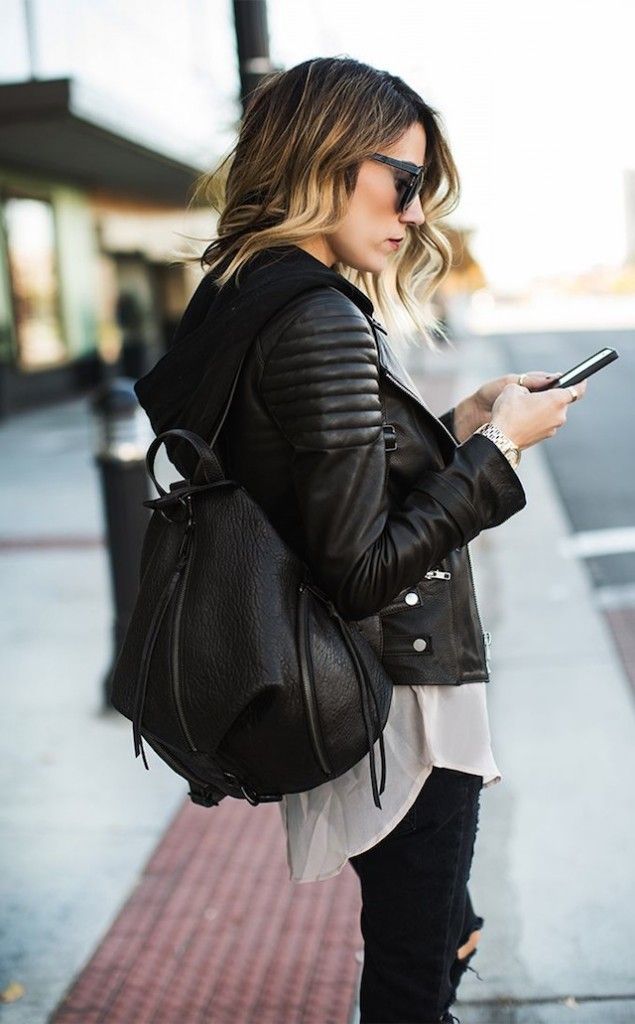 Fashion Look with Women's Backpacks