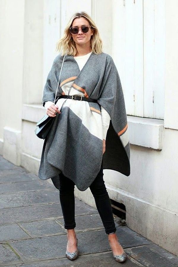 Look com Poncho