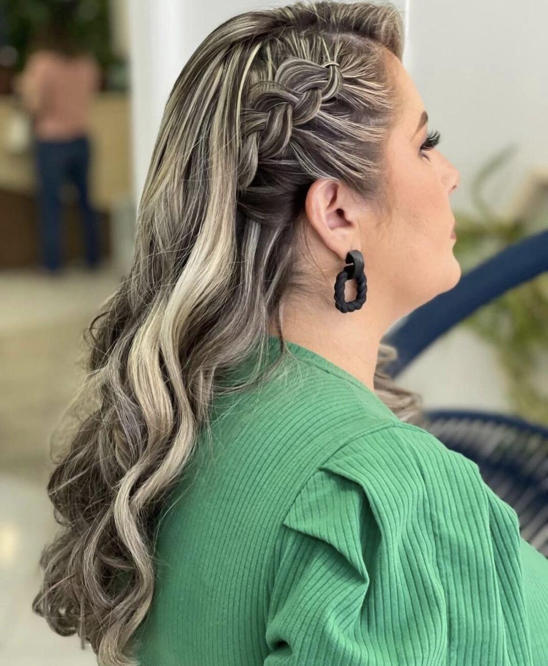 Penteado Cabelo Solto