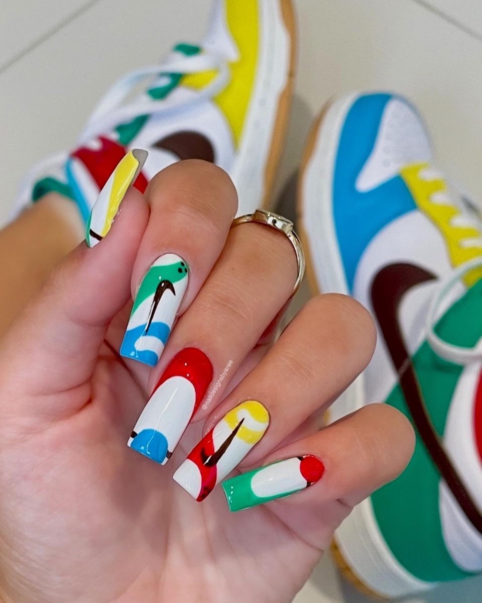 Nike Decorated Nail