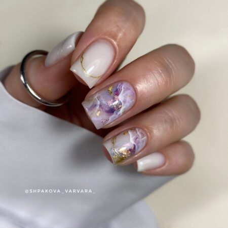 unhas-decoradas-marmorizadas