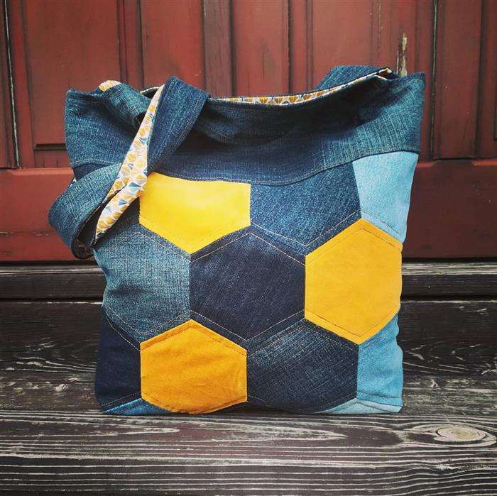 Artesanatos Faceis Bolsa Jeans