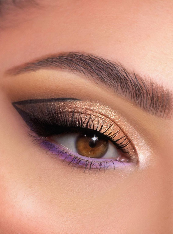 Lilac Makeup Idea