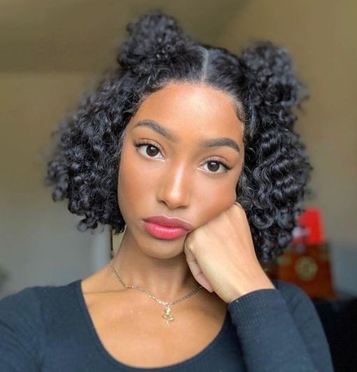 Hairstyle for Short Curly Hair