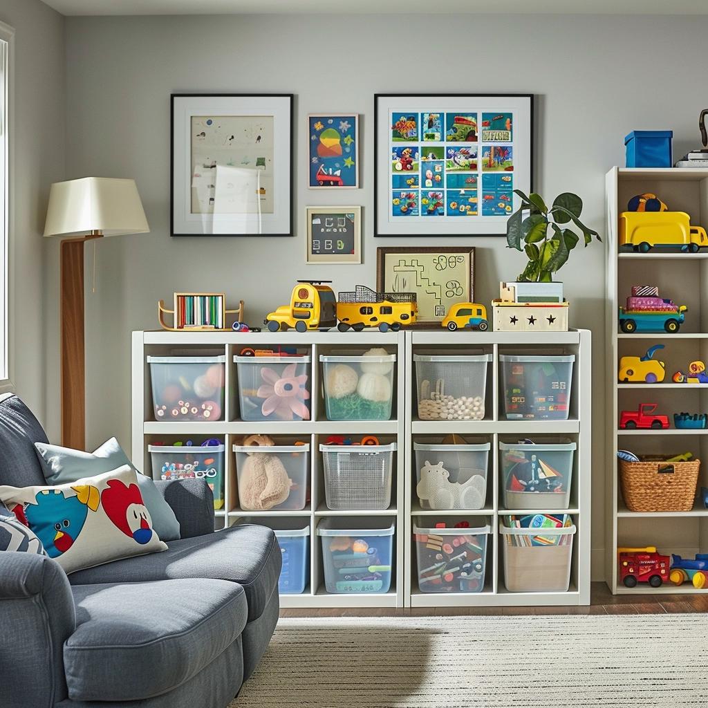 Creative Shelf for Children's Room