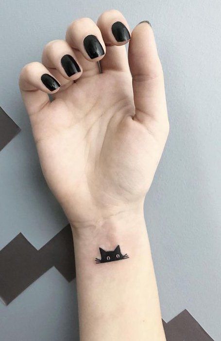 Tatuagem Feminina Gato