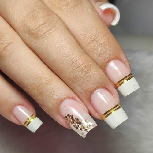 unhas em gel decoradas