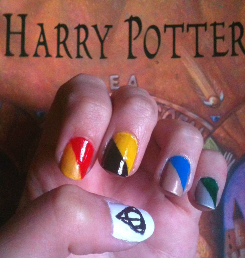 Unha Decorada Harry Potter