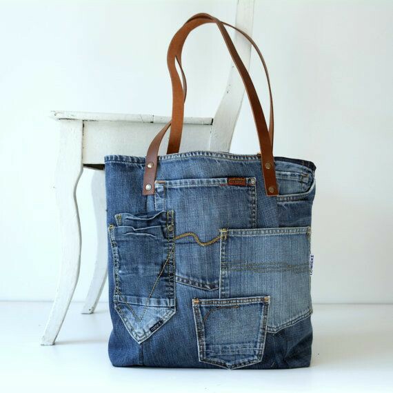 Artesanatos Faceis Bolsa Jeans