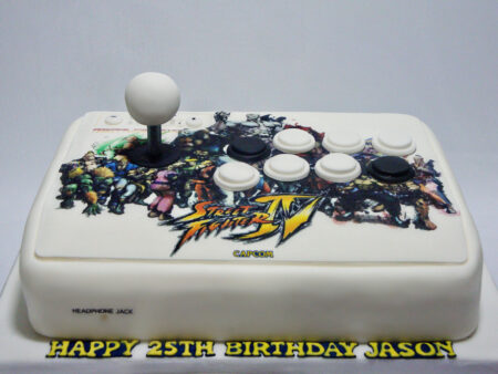 Street Fighter Decorated Cake