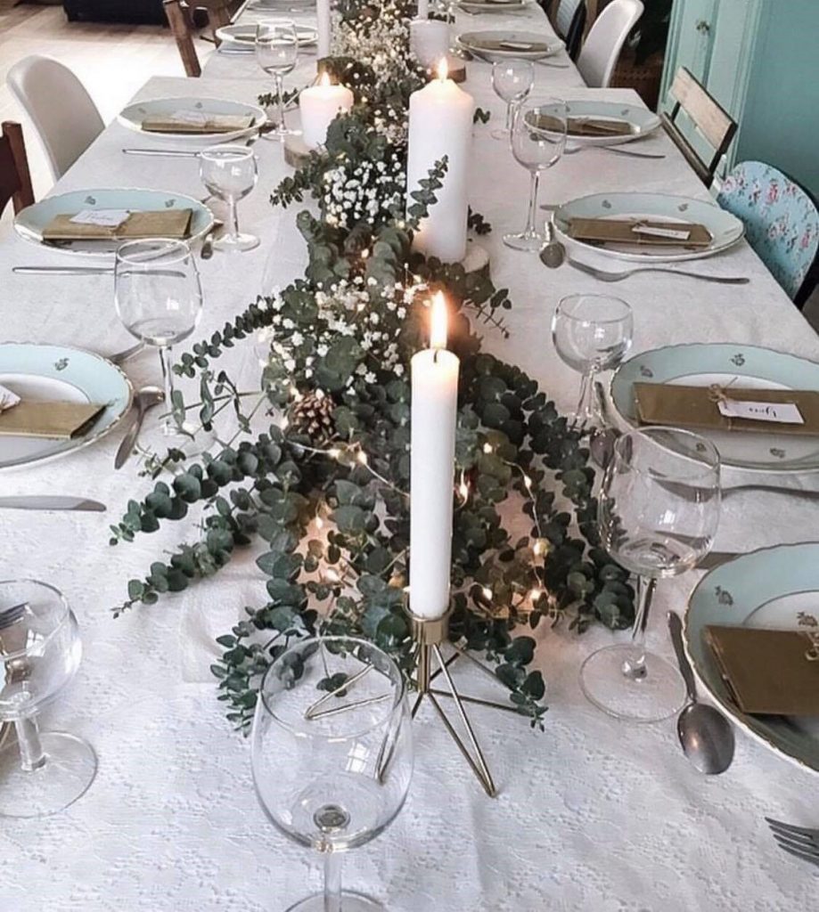 Decoração de Mesa de Natal