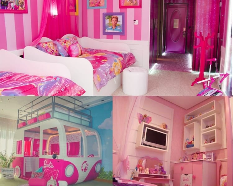 Decoração de Quarto da Barbie