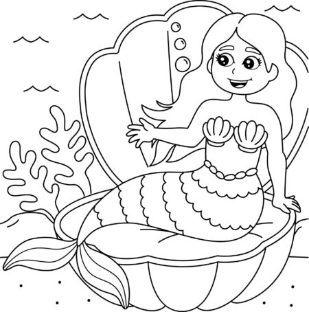 desenho-para-colorir-sereia