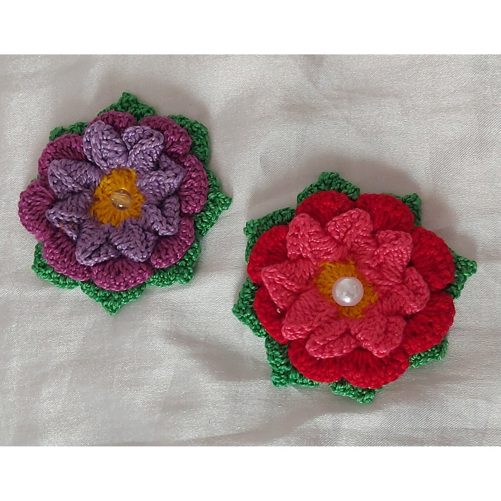 Flores De Croche Para Aplicacao