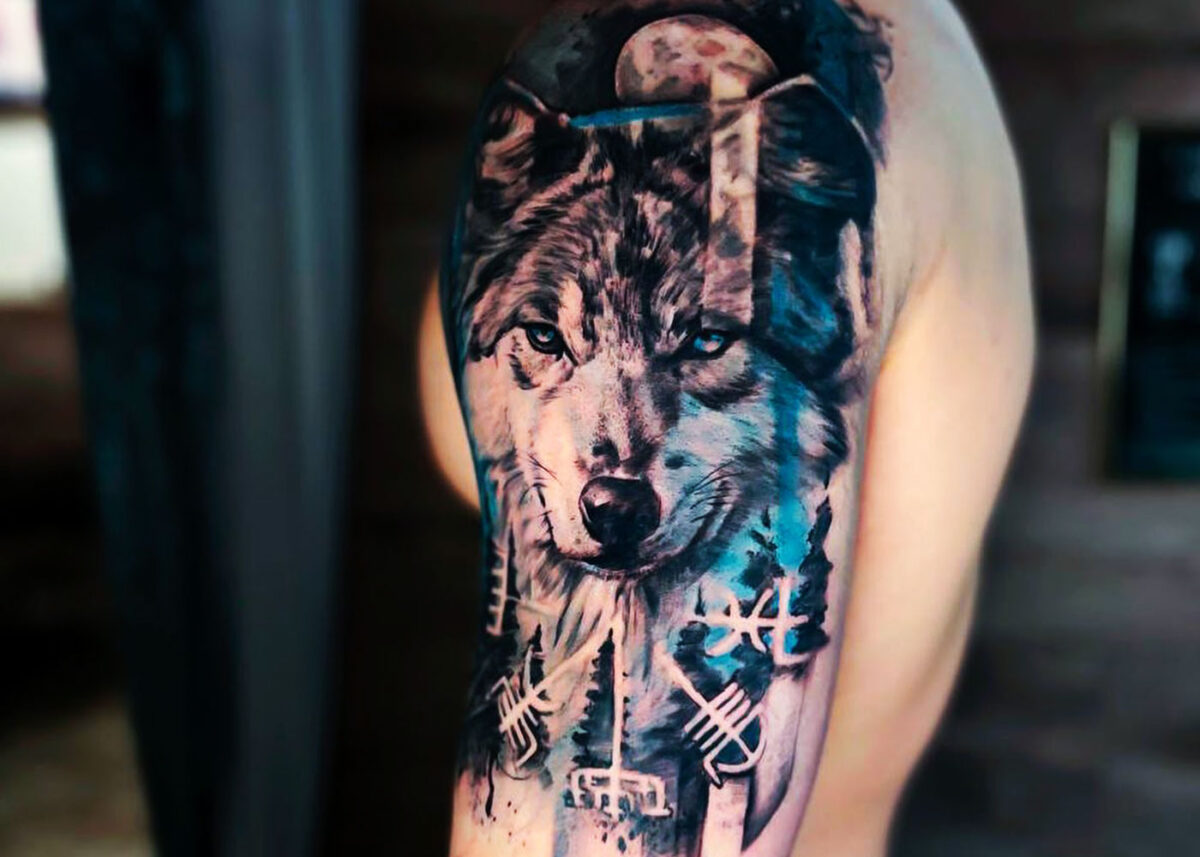 wolf tattoo