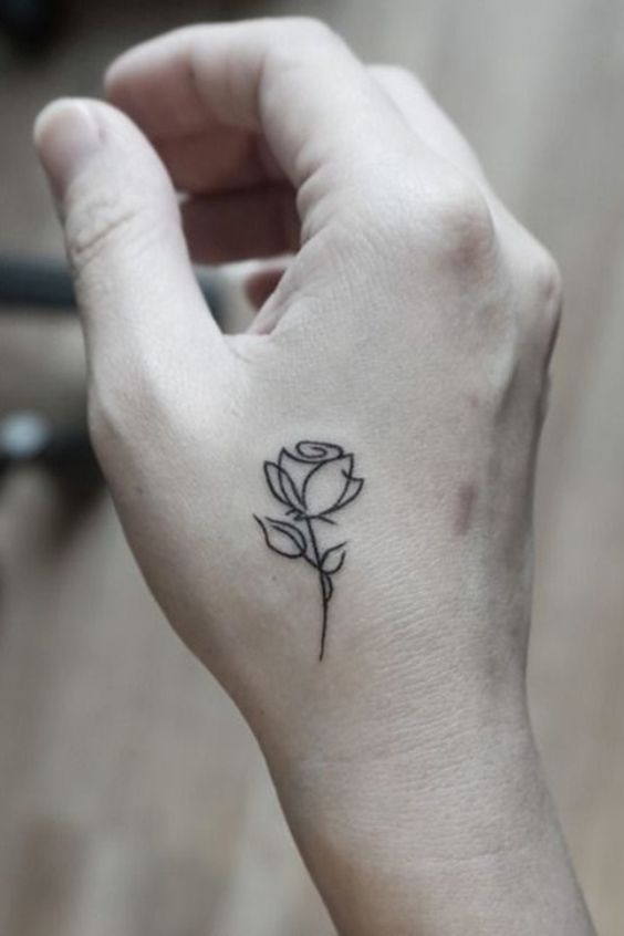 Tatuagem De Rosa