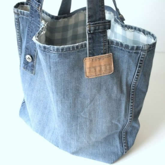 Artesanatos Faceis Bolsa Jeans