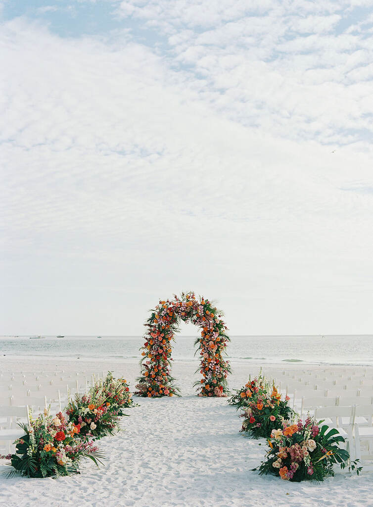 Altar de Casamento na Praia