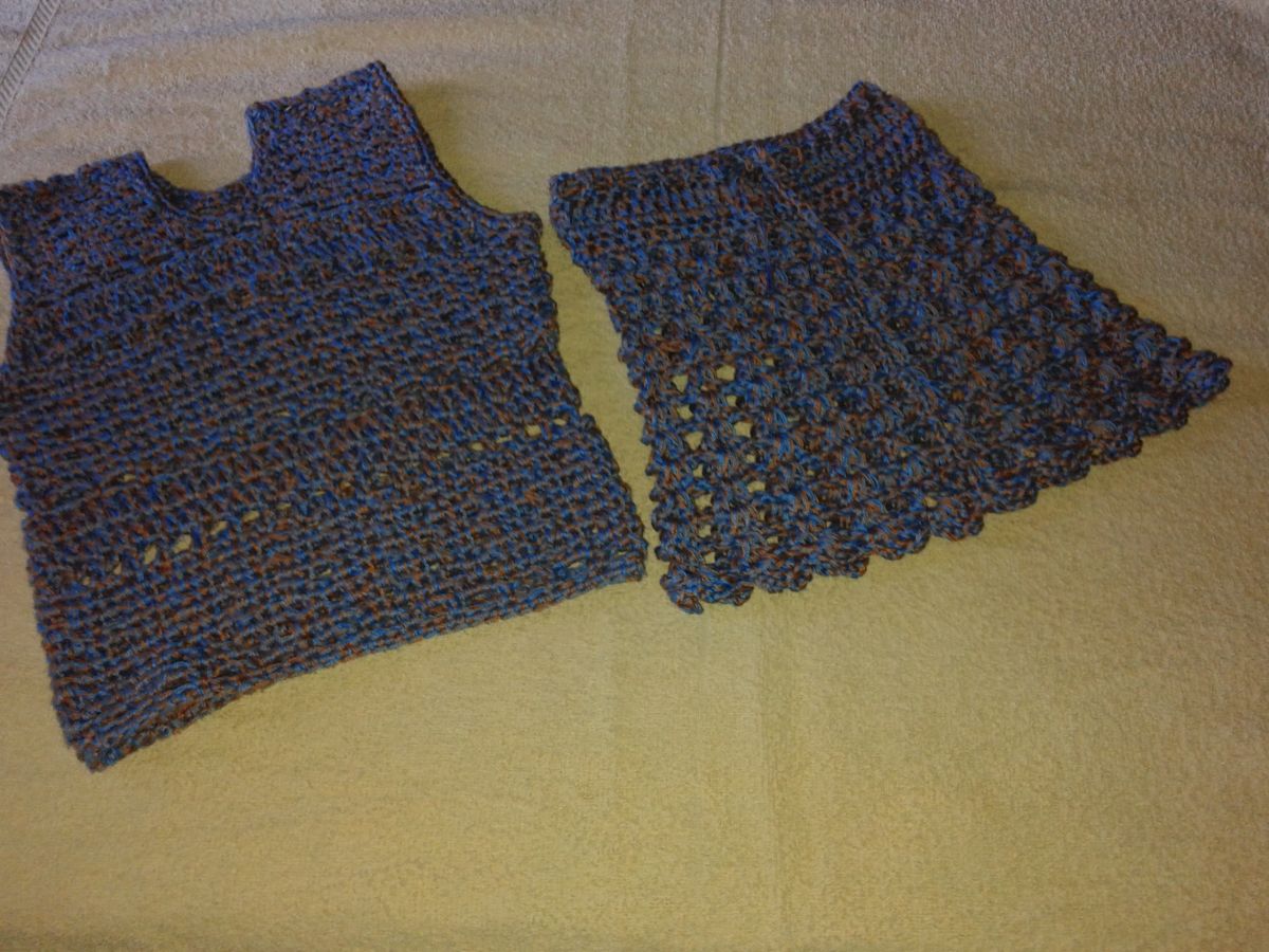 Conjunto Infantil De Croche