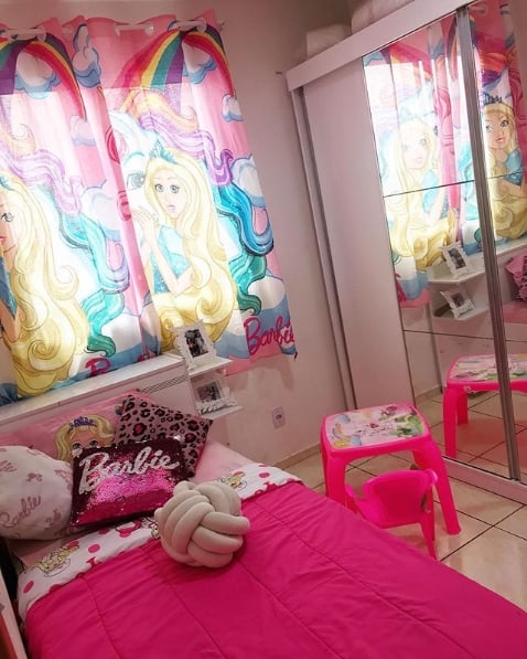 Decoração de Quarto da Barbie