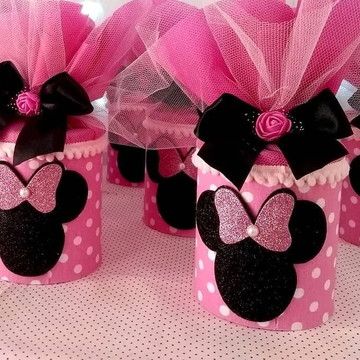 Lembrancinha Minnie Rosa