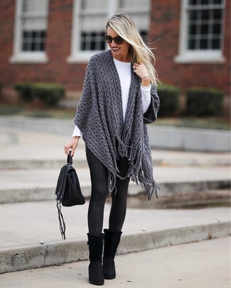 Look com Poncho