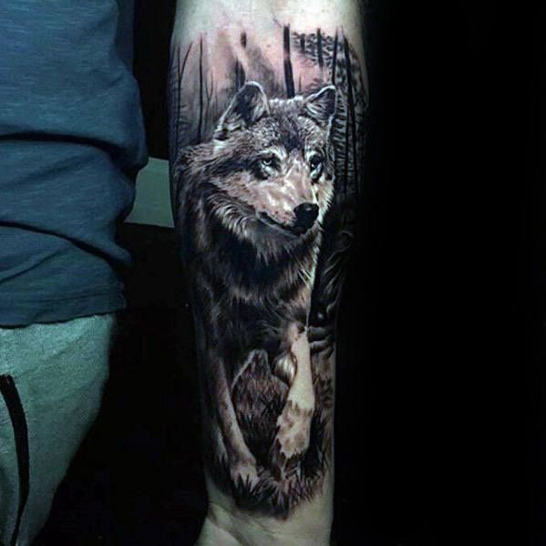 wolf tattoo