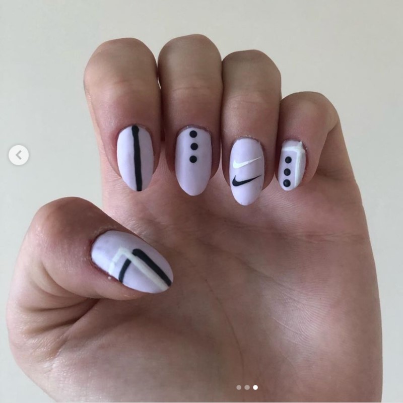 Nike Decorated Nail